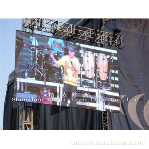 Rent High Grey Scale Outdoor Stage / Event P6 LED Screen Wi
